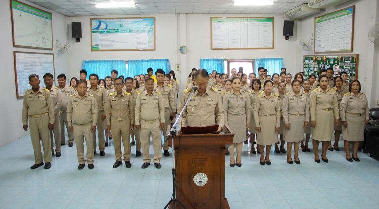 วันที่ 18 มีนาคม 2567 เทศบาลตำบลตลาดแค นำโดยนายชัยรัตน์ กิตติหิรัญวัฒน์ นายกเทศมนตรีตำบลตลาดแค พร้อมด้วยคณะผู้บริหาร สมาชิกสภาเทศบาล ข้าราชการ และพนักงานเทศบาลตำบลตลาดแค ประกอบพิธีถวายราชสักการะและกล่าวคำถวายราชสดุดี พระบาทสมเด็จพระจุลจอมเกล้าเจ้าอยู่หัว เนื่องในวันท้องถิ่นไทย ประจำปี 2567 ณ ห้องประชุมเทศบาลตำบลตลาดแค อำเภอโนนสูง จังหวัดนครราชสีมา