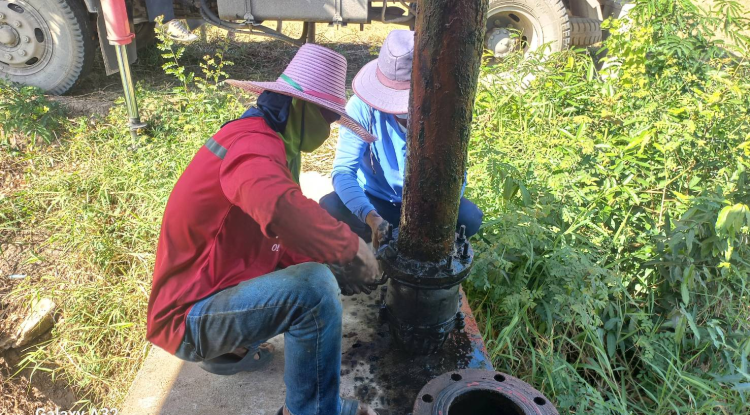 วันที่ 11 ธันวาคม 2567 นายชัยรัตน์ กิตติหิรัญวัฒน์ นายกเทศมนตรีตำบลตลาดแค มอบหมายให้เจ้าหน้าที่เทศบาลตำบลตลาดแค ดำเนินการเปลี่ยนหัวกระโหลก โรงสูบตลาดแค ตำบลธารปราสาท อำเภอโนนสูง จังหวัดนครราชสีมา