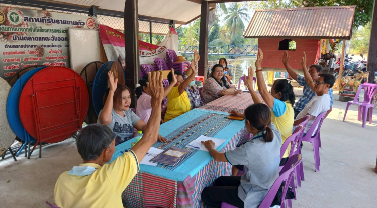 วันที่ 6 กุมภาพันธ์ 2568 นายชัยรัตน์ กิตติหิรัญวัฒน์ นายกเทศมนตรีตำบลตลาดแค มอบหมายให้เจ้าหน้าที่เทศบาลตำบลตลาดแค ลงพื้นที่ร่วมสังเกตุการณ์ในการประชุมคณะกรรมการชุมชน ชุมชนตลาดแคตะวันออกฝั่งเหนือ และชุมชนตลาดแคตะวันออกฝั่งใต้ ตำบลธารปราสาท อำเภอโนนสูง จังหวัดนครราชสีมา