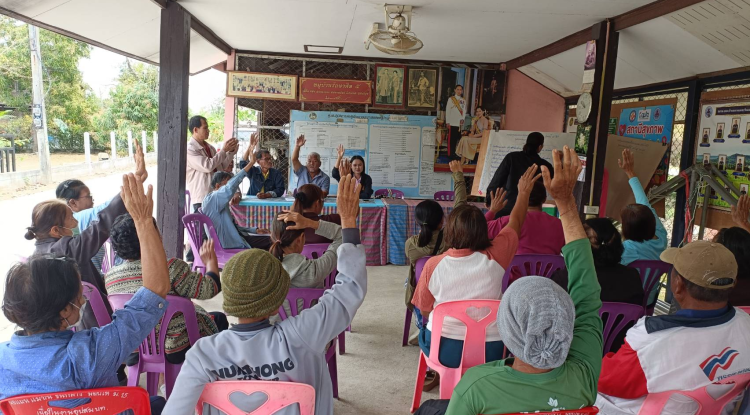 วันที่ 25 กุมภาพันธ์ 2568 นายชัยรัตน์ กิตติหิรัญวัฒน์ นายกเทศมนตรีตำบลตลาดแค มอบหมายให้เจ้าหน้าที่เทศบาลตำบลตลาดแค ลงพื้นที่้ร่วมจัดทำแผนชุมชน/ทบทวนแผนชุมชน ครั้งที่ 1/2568 ชุมชนตลาดแคตะวันออกฝั่งเหนือ และชุมชนตลาดแคตะวันออกฝั่งใต้